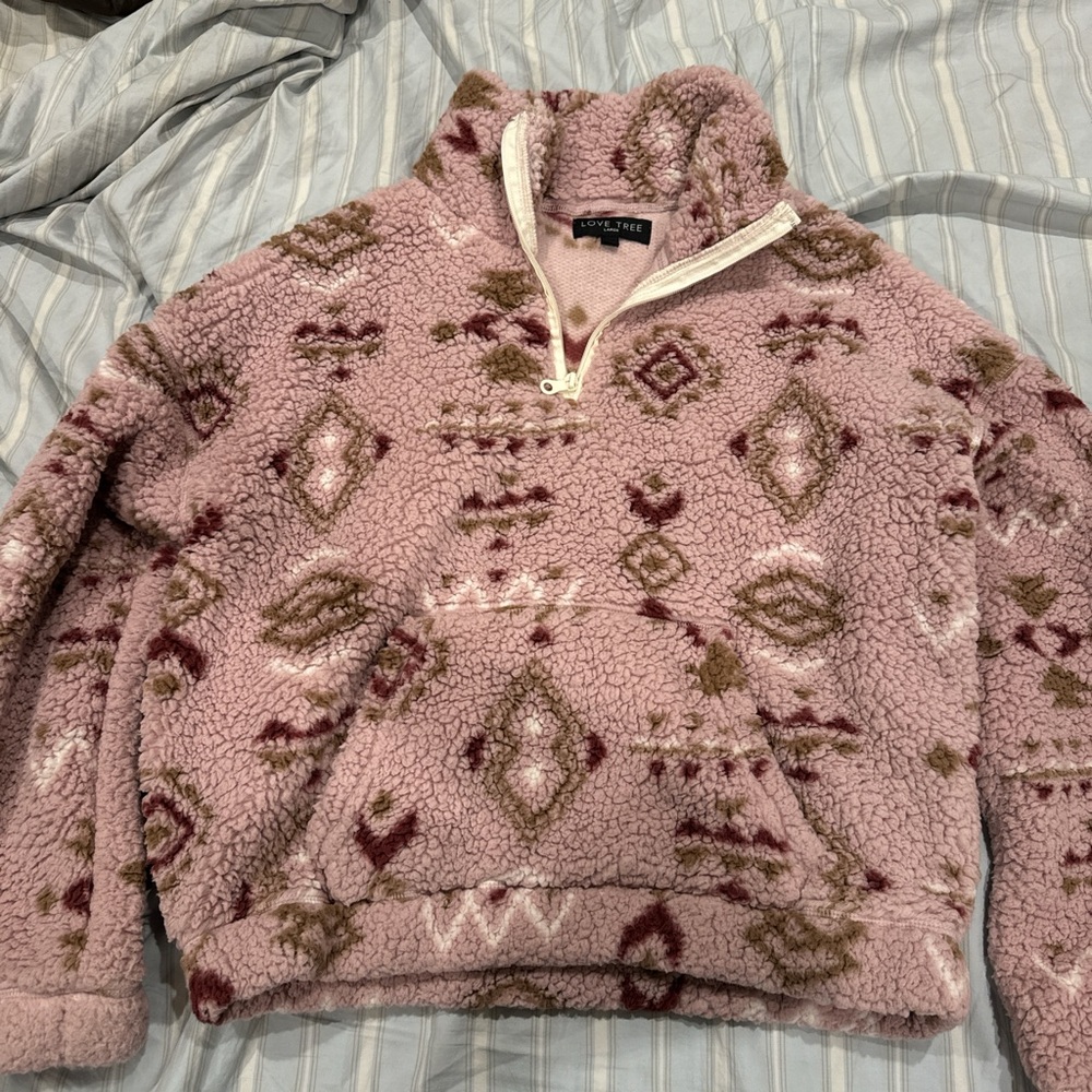 Soft pink sweater